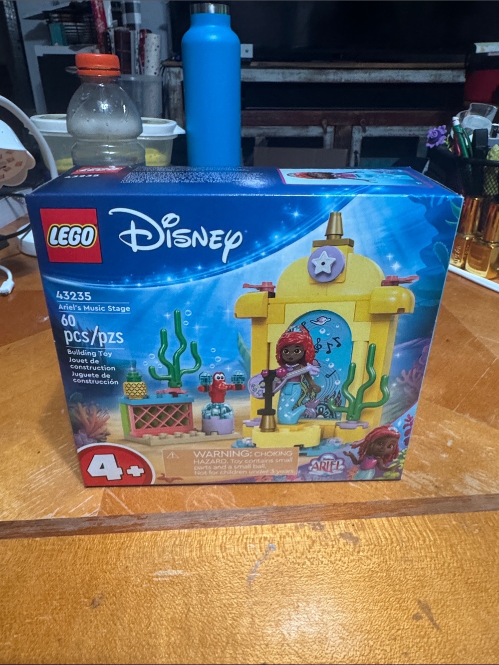 Lego Disney Ariel Music Stage Playset in Yellow and Blue